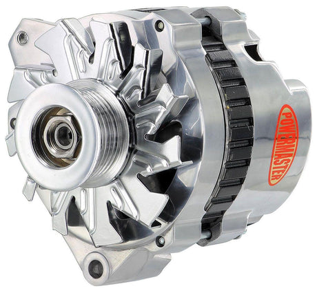 Powermaster Polished GM Style CS130 Alternator (PM67861) PM67861