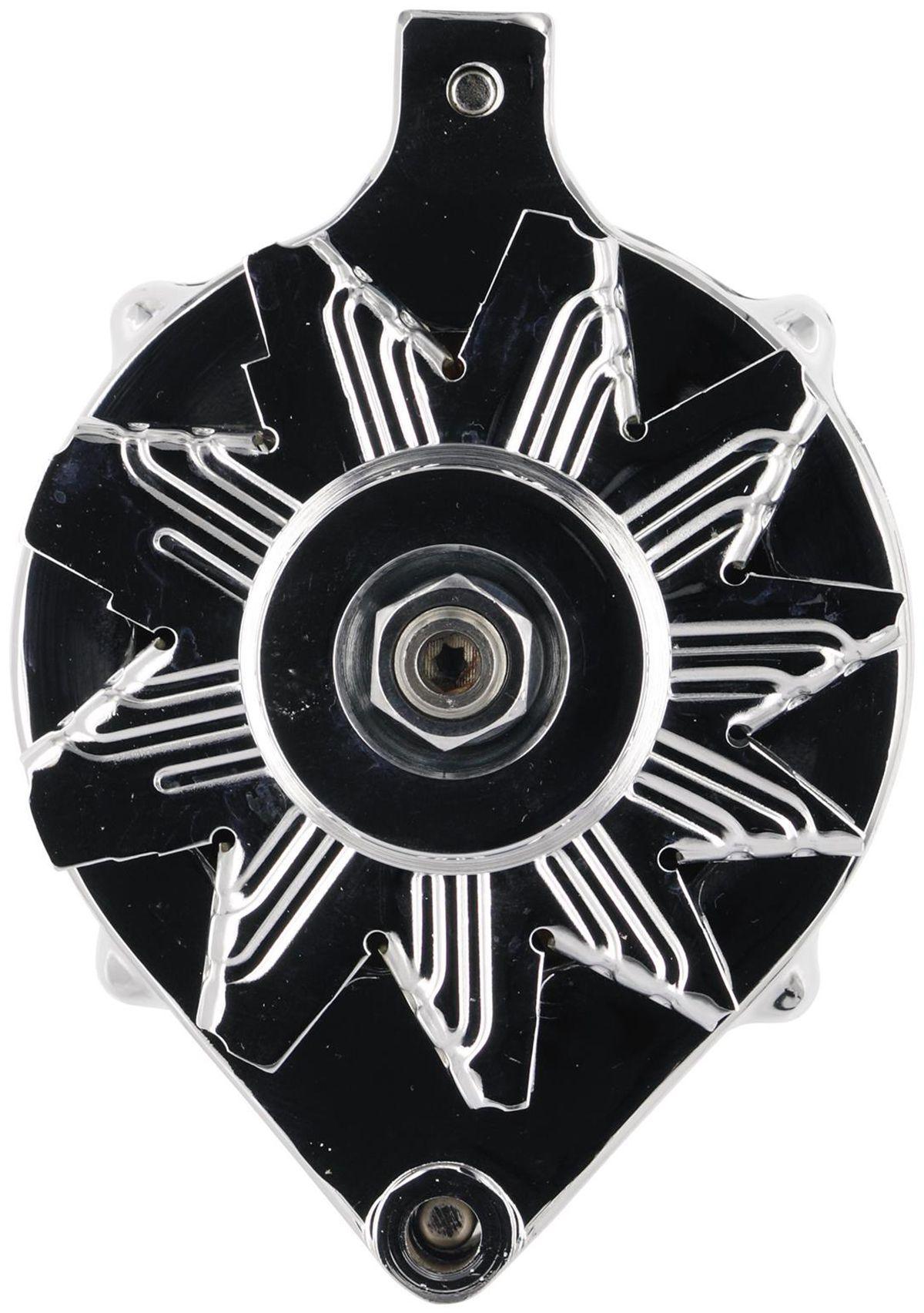 Powermaster Chrome Ford Alternator (PM8-37101)