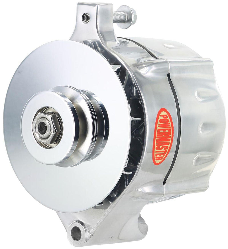 Powermaster Polished Smooth Look Alternator (PM8-67101-344) PM8-67101-344