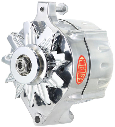 Powermaster Polished Ford Alternator (PM8-67101) PM8-67101