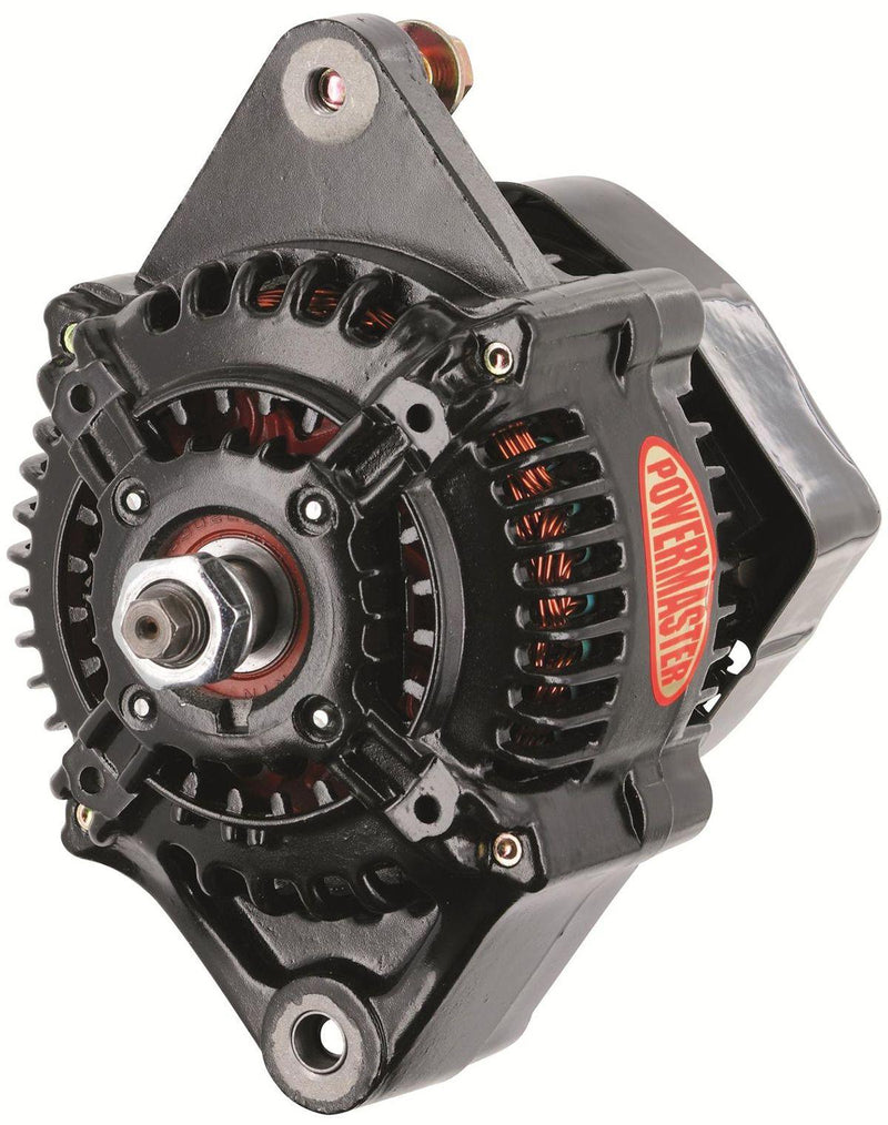 Powermaster Black GM Denso Style Race Alternator (PM8136) PM8136