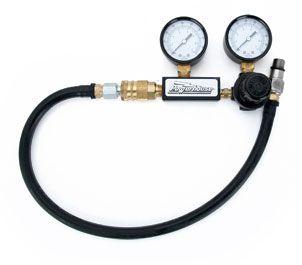 Powerhouse Leakdown Tester, 2-Gauge, 0-100 psi., 14mm Thread Size, Each (POW301018) POW301018