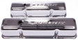 Proform Stamped Valve Covers with Chevrolet Logo (Tall Style with Baffle) Chrome (PR141-103) PR141-103