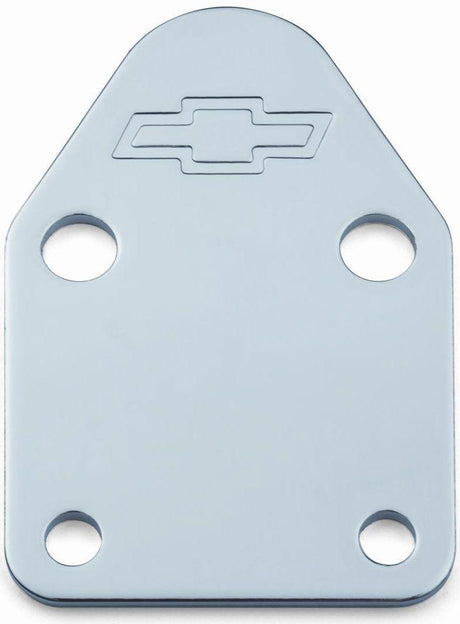 Proform Fuel Pump Block-Off Plate Chrome with Bowtie Logo (PR141-210) PR141-210