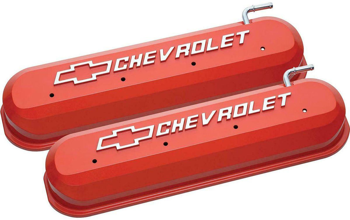 Proform Cast Aluminium Valve Covers With Raised Chevrolet Logo (PR141-261)