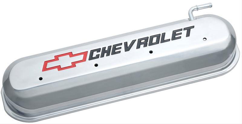 Proform Cast Aluminium Valve Covers With Recessed Chevrolet Logo (PR141-264)