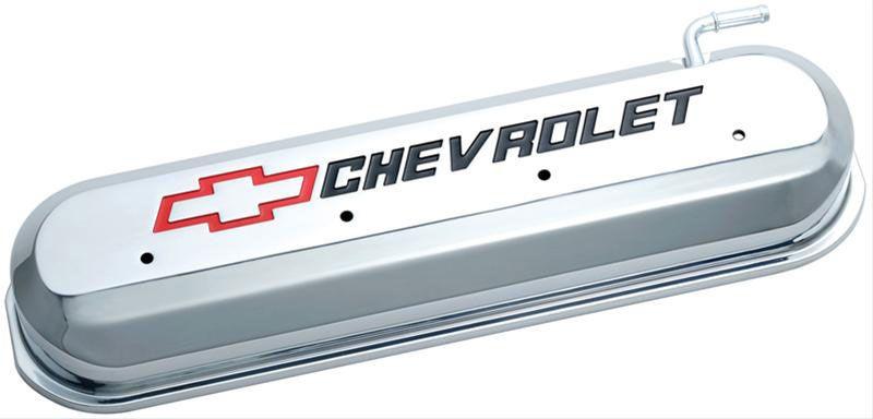 Proform Cast Aluminium Valve Covers With Recessed Chevrolet Logo (PR141-265)