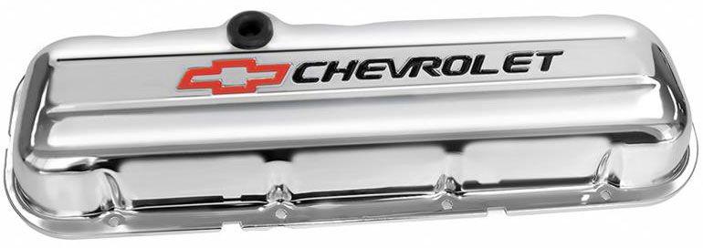 Proform Stamped Steel Short Valve Covers With Baffle (PR141-812) PR141-812