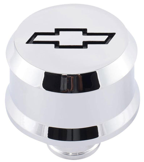 Proform Slant Edge Aluminium Valve Cover Breather Push-In Style - Chrome (PR141-852) PR141-852