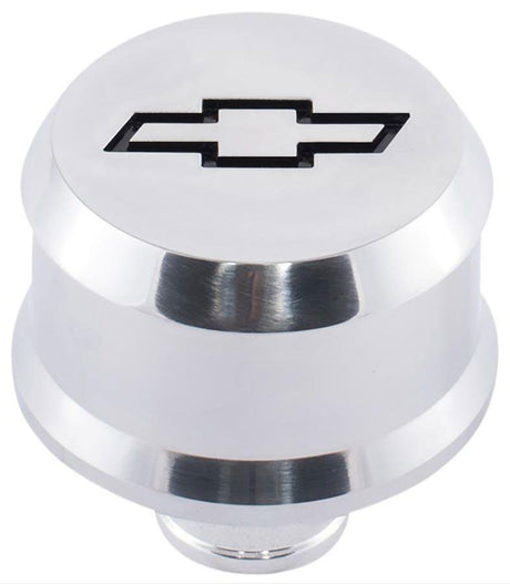 Proform Slant Edge Aluminium Valve Cover Breather Push-In Style - Polished (PR141-854) PR141-854