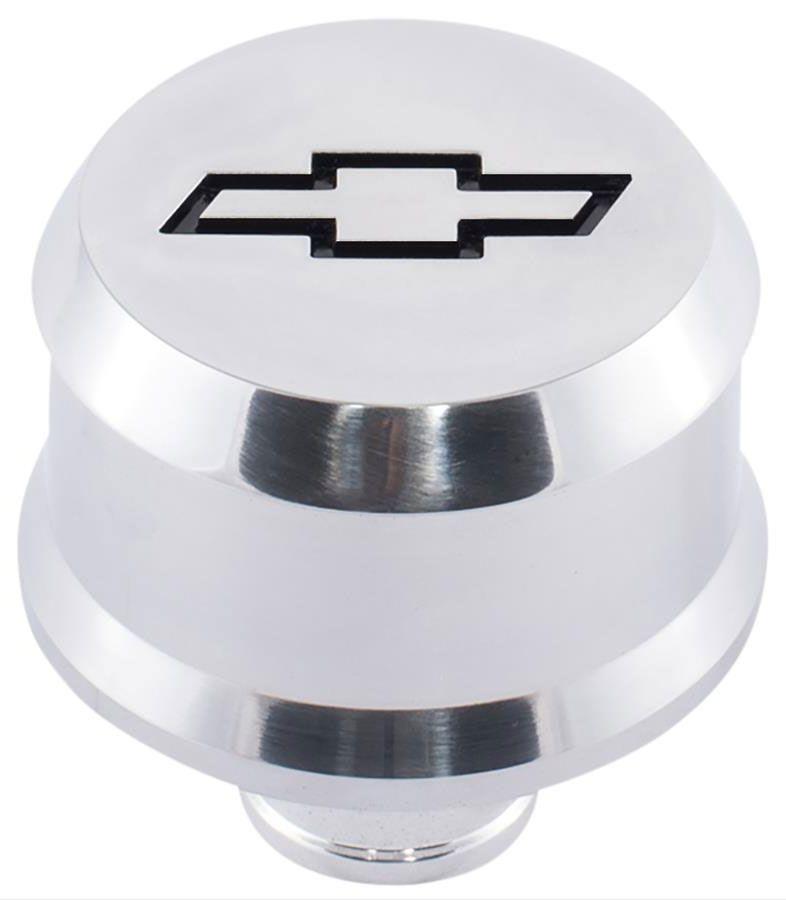 Proform Slant Edge Aluminium Valve Cover Breather Push-In Style - Polished (PR141-854) PR141-854