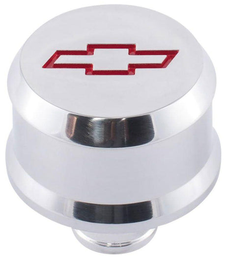 Proform Slant Edge Aluminium Valve Cover Breather Push-In Style - Polished (PR141-855) PR141-855