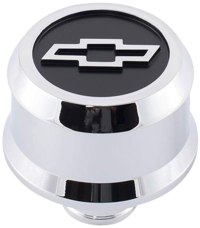 Proform Slant Edge Aluminium Valve Cover Breather Push-In Style - Chrome (PR141-856) PR141-856