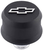 Proform Slant Edge Aluminium Valve Cover Breather Push-In Style - Black Crinkle (PR141-858) PR141-858