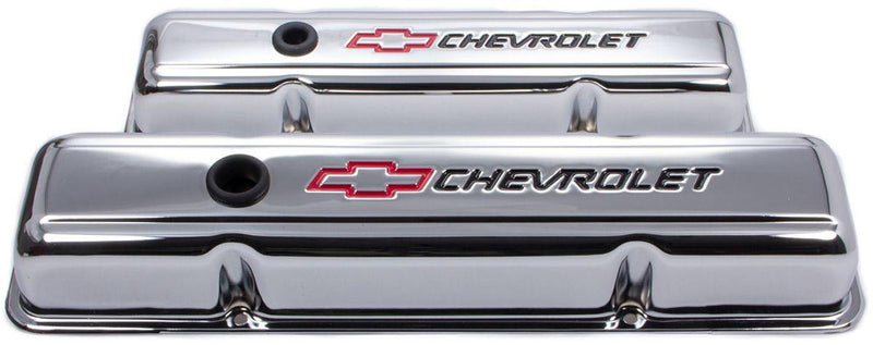 Proform Stamped Steel Short Valve Covers With Baffle (PR141-899) PR141-899