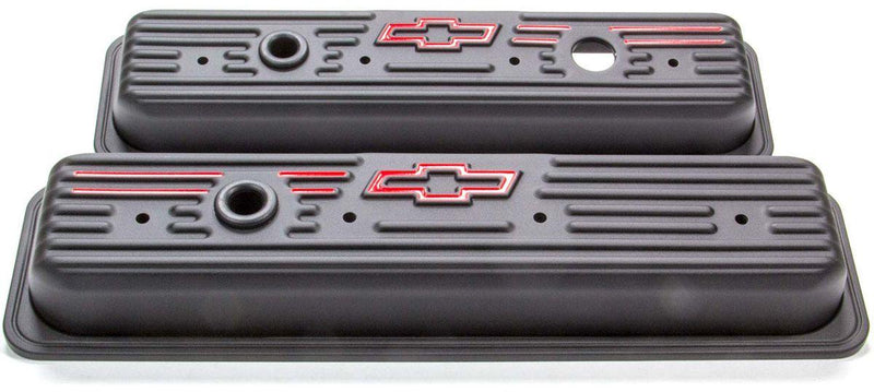 Proform Stamped Steel Centerbolt Valve Covers With Baffle (PR141-907) PR141-907