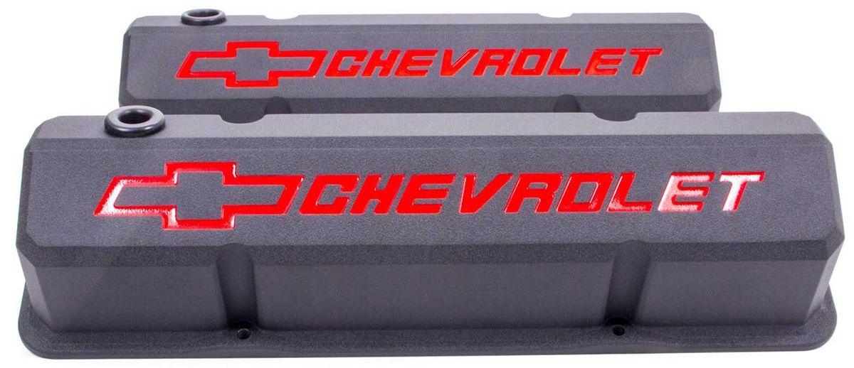 Proform Die-Cast Aluminium Slant Edge Valve Covers (PR141-928)