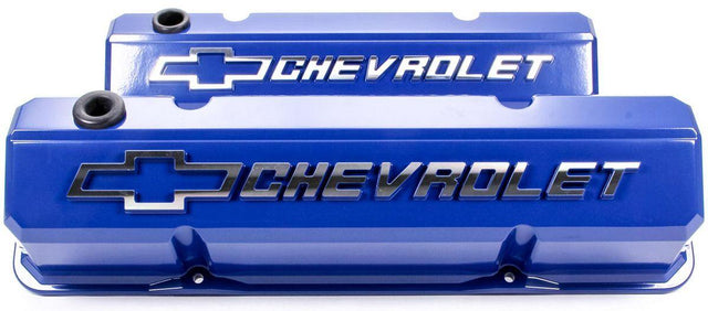 Proform Die-Cast Aluminium Slant Edge Valve Covers (PR141-932) PR141-932