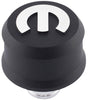 Proform Slant Edge Aluminium Valve Cover Breather Push-In Style - Black Crinkle (PR440-440) PR440-440