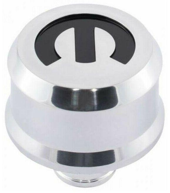 Proform Slant Edge Aluminium Valve Cover Breather Push-In Style - Polished (PR440-441) PR440-441