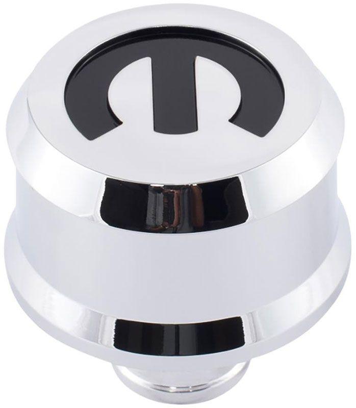 Proform Slant Edge Aluminium Valve Cover Breather Push-In Style - Chrome (PR440-442) PR440-442