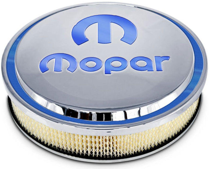 Proform MOPAR SLANT EDGE AIR CLEANER KIT. POLISH RECESSED BLUE EMBL PROFORM - 440-832 (PR440-832) PR440-832