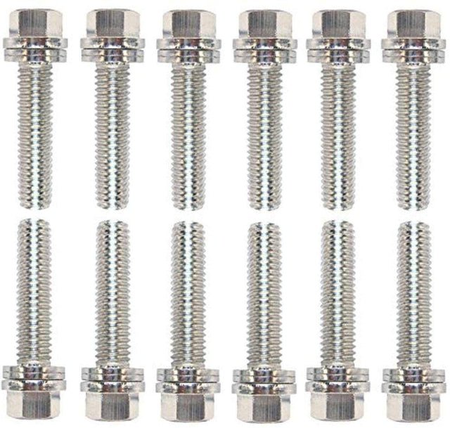 Proform Wedge-Locking Header Bolts - Nickle Finish (PR66754) PR66754