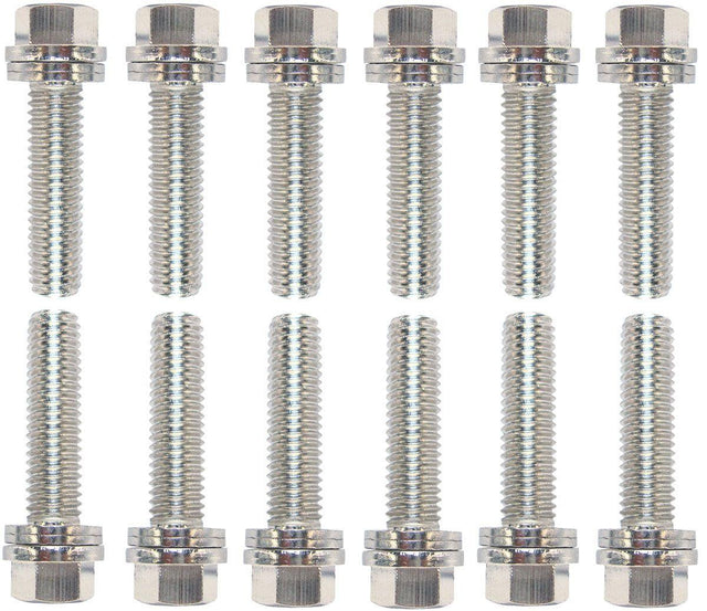 Proform Wedge-Locking Header Bolts - Nickle Finish (PR66755) PR66755
