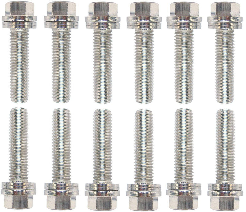 Proform Wedge-Locking Header Bolts - Nickle Finish (PR66755) PR66755