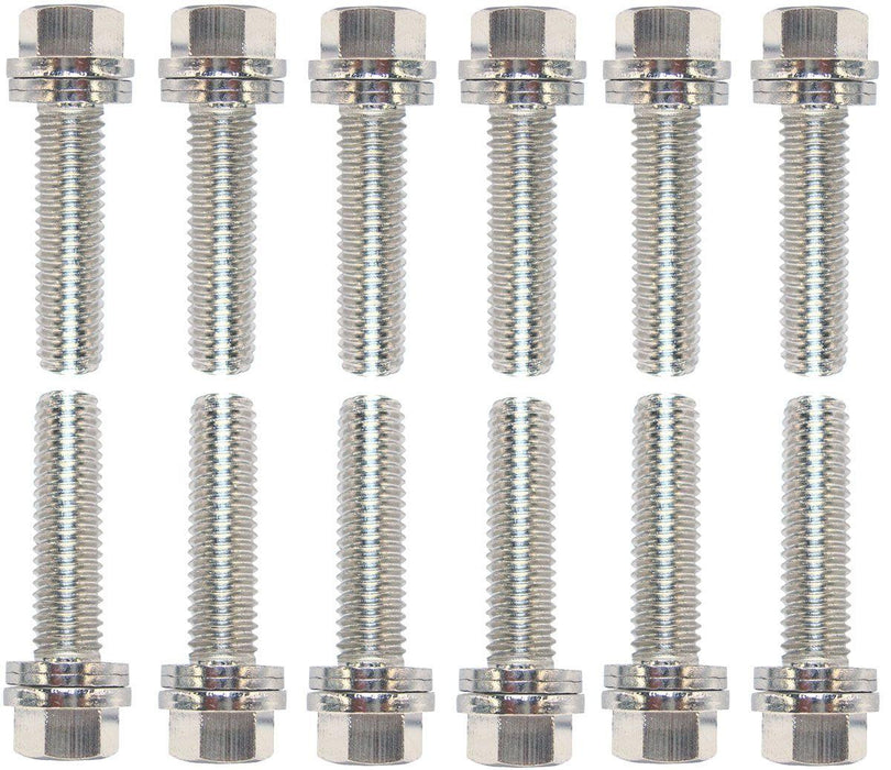 Proform Wedge-Locking Header Bolts - Nickle Finish (PR66755)