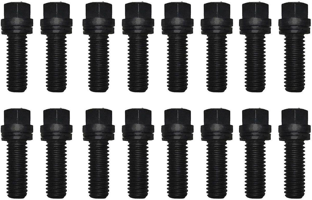 Proform Wedge-Locking Header Bolts - Black Oxide (PR66756)