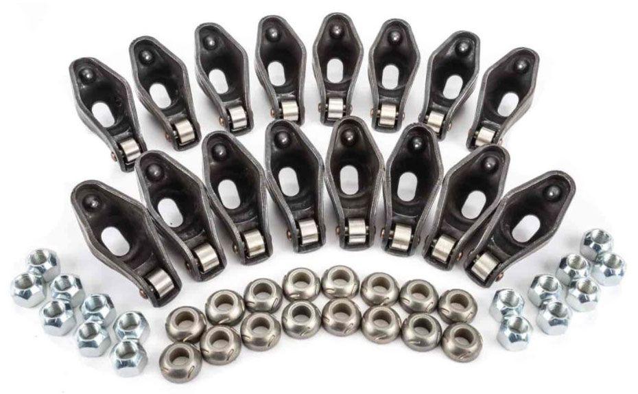 Proform Stamped Steel Roller Tip Rocker Set 1.6 Ratio (3/8" Stud Mount) (PR66922)