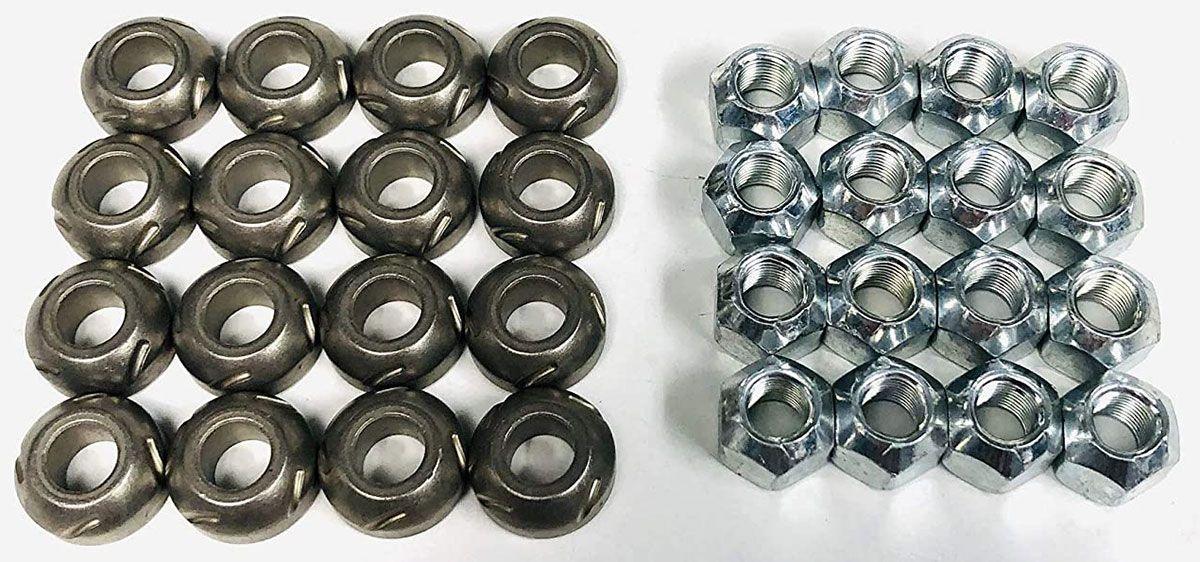 Proform Grooved Rocker Arm Pivot Ball & Nuts (PR66924C)