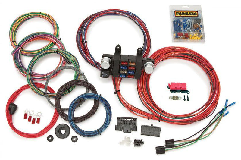 Painless 18 Circuit Modular T-Bucket / Roadster Wiring Harness (PW10308) PW10308