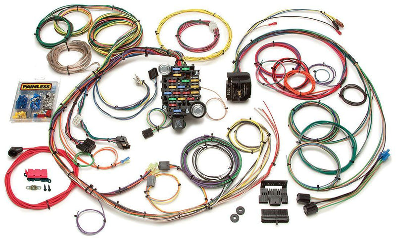 Painless 18 Circuit Chevy Camaro / Firebird 1967 - 1968 Chassis Wiring Harness (PW20101) PW20101