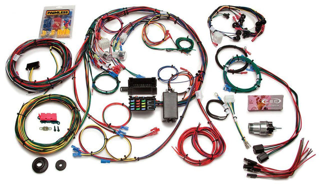 Painless 22 Circuit Mustang 1967-68 Wiring Harness Kit (PW20121) PW20121