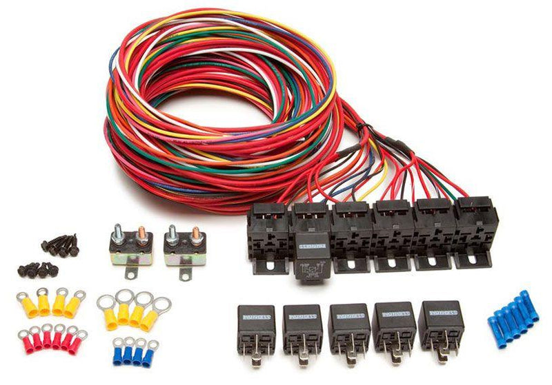 Painless 6-Pack 40 amp Relay Block Kit (PW30108) PW30108