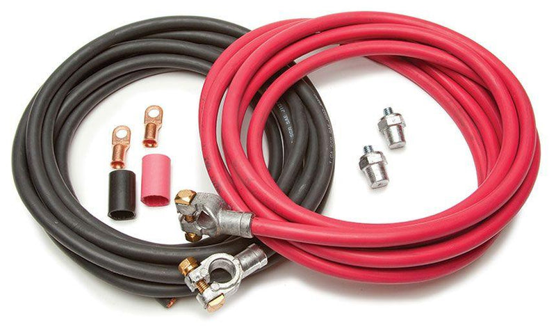 Painless Remote Mount Battery Cable Kit - 16ft. Red & 16ft. Black Cables (PW40105) PW40105