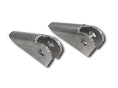 Pro-Werks chromoly Radius Rod Tabs (PWC73-204-2) PWC73-204-2