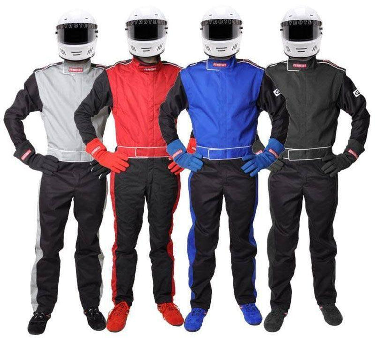 Pyrotect Sportsman Deluxe One Piece Red Racing Suit (Medium) (PY210202)