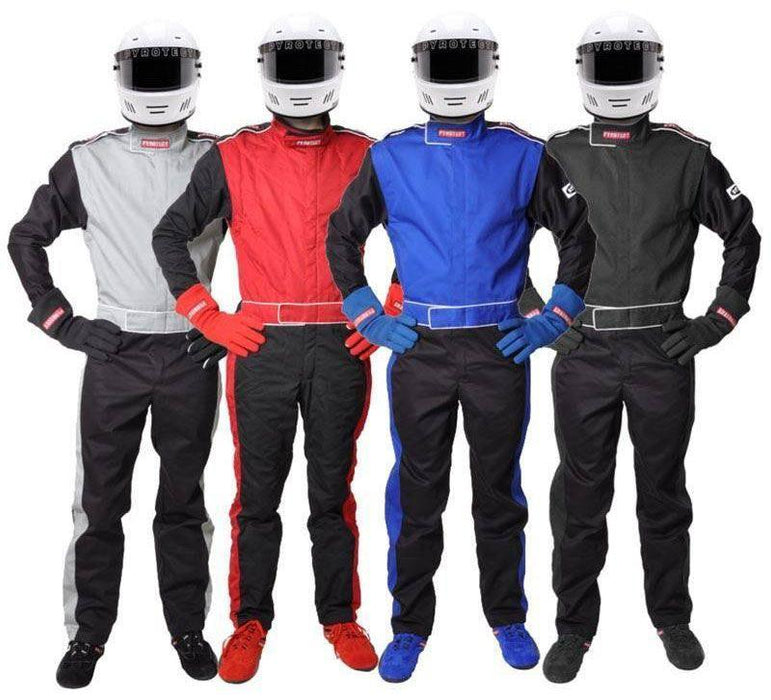 Pyrotect Sportsman Deluxe One Piece Red Racing Suit (X-Large) (PY210502)
