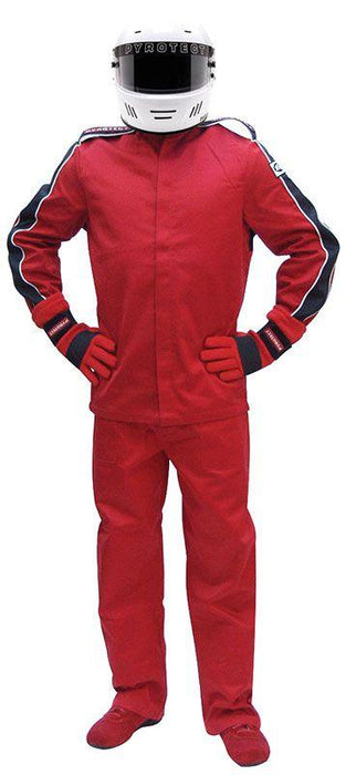 Pyrotect Eliminator Red Racing Jacket (X-Large) (PY22J0502)