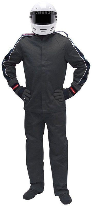 Pyrotect Eliminator Black Racing Jacket (XXX-Large) (PY22J0701)