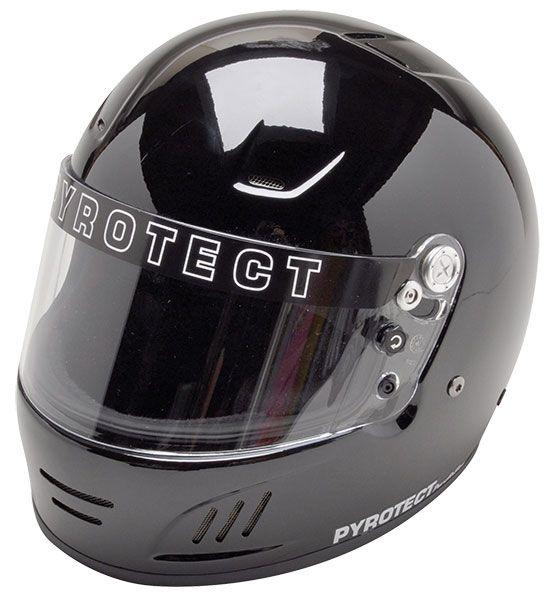 Pyrotect Black Pro Airflow Full Face Helmet (XX-Small) (PY9010985)