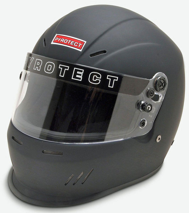 Pyrotect UltraSport Helmet with Duckbill, Flat Black, Small (PYHB611220)