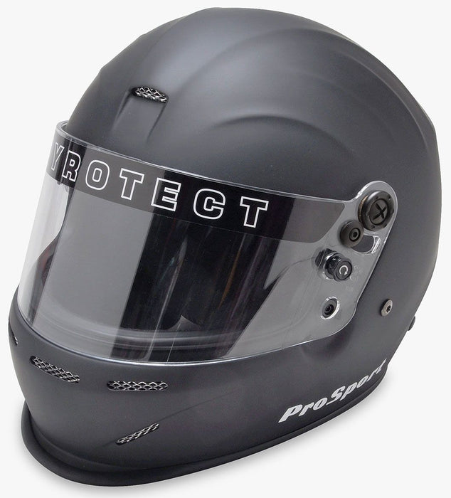 Pyrotect Pro Sport Helmet with Duckbill, Flat Black, XXX-Large (PYHB802720)