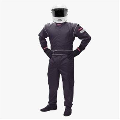 Pyrotect Junior DX1 One Piece Black Racing Suit (X-Large 12-14) (PYJSDX1501) PYJSDX1501