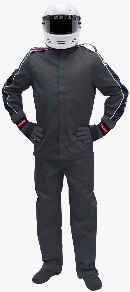 Pyrotect Eliminator 2-Layer Jacket SFI-5, Black (PYRJ200420)