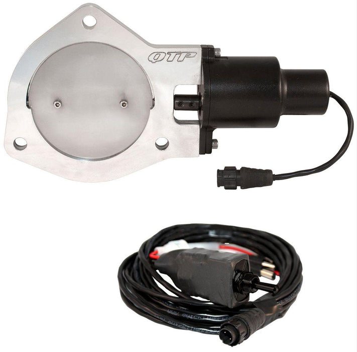 QTP 4" Single Electric Exhaust Cutout Kit (QTPEC40)