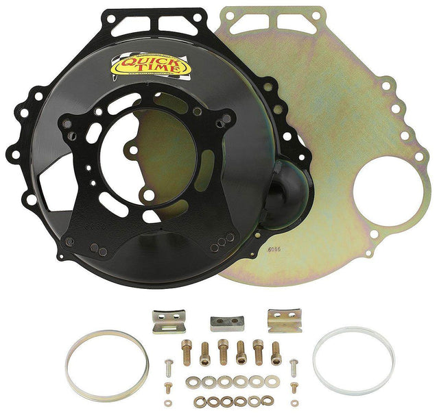 Quick Time Bellhousing, SB Ford to T5 , 3550,TKO, Manual Transmission, Steel, Black, Each (QTRM-6060) QTRM-6060